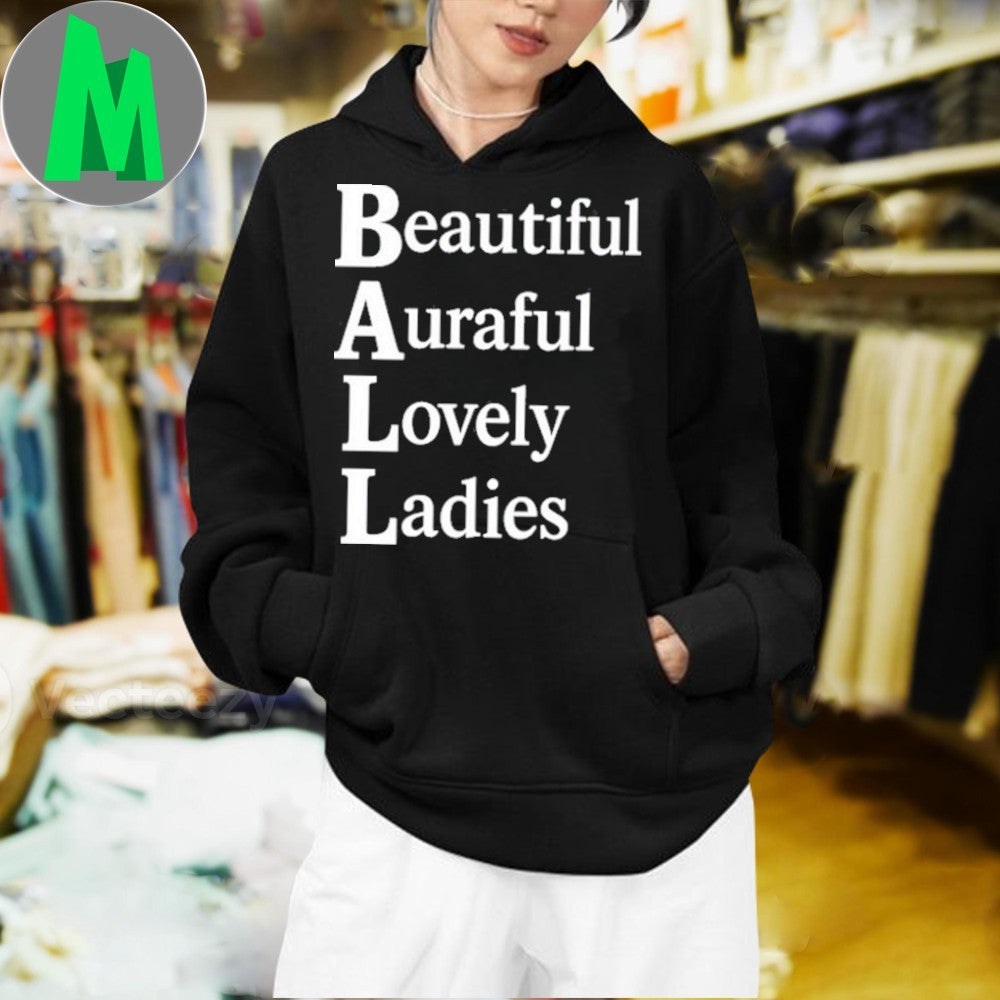 Beautiful Auraful Lovely Ladies Inspirational Empowerment T-Shirt Women’s Graphic Tee