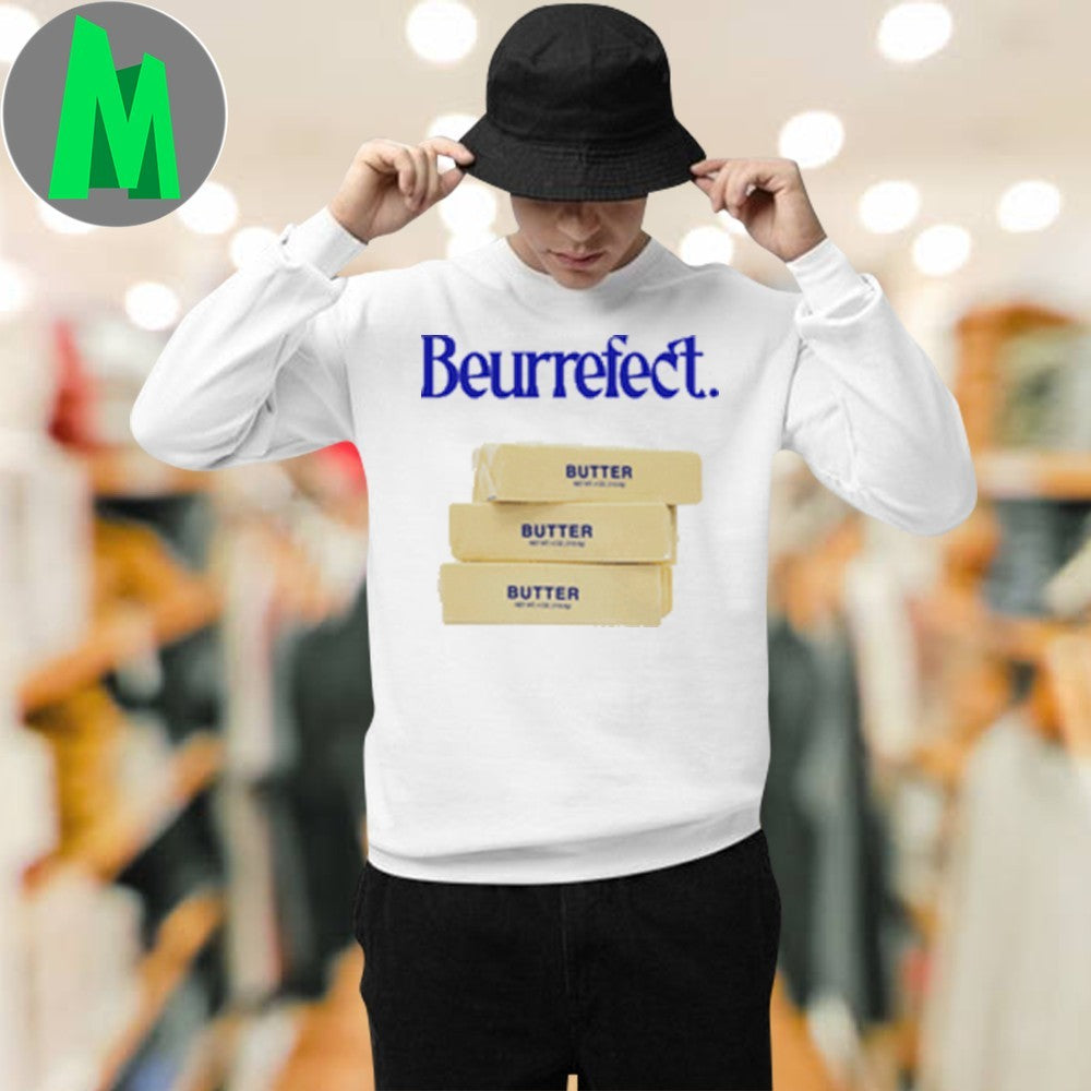 Beurre Fete Stacked Butter Sticks Graphic T-Shirt