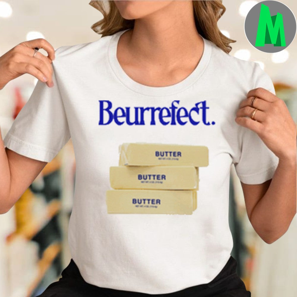 Beurre Fete Stacked Butter Sticks Graphic T-Shirt