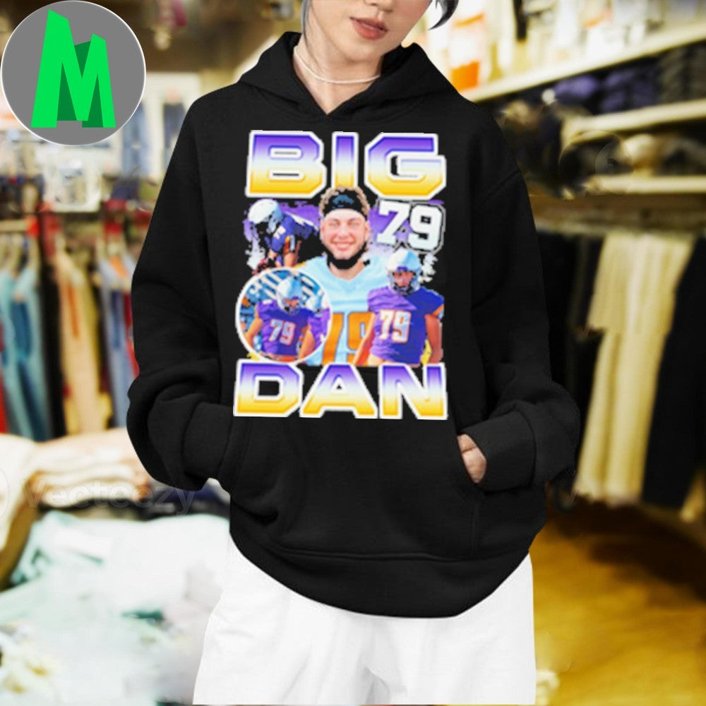 Big Dan Daniel Zdroik #79 Football Player Shirt