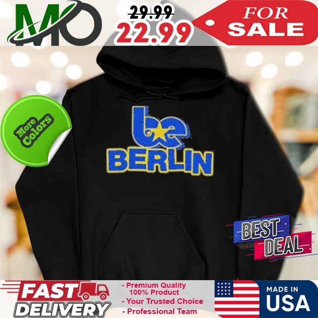 Billie Eilish Color Pop Berlin Washed Black New Shirt