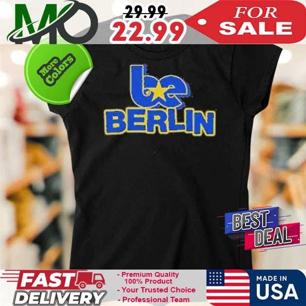 Billie Eilish Color Pop Berlin Washed Black New Shirt