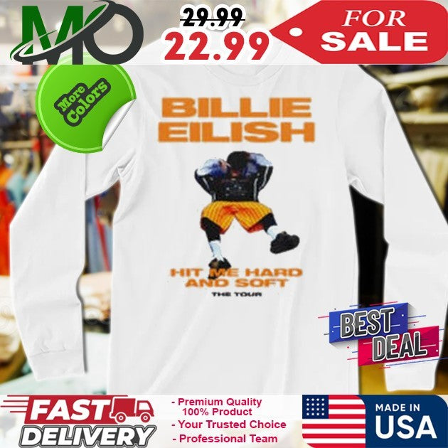 Billie Eilish Hit Me Hard and Soft The Tour 2025 Concert Graphic T-Shirt