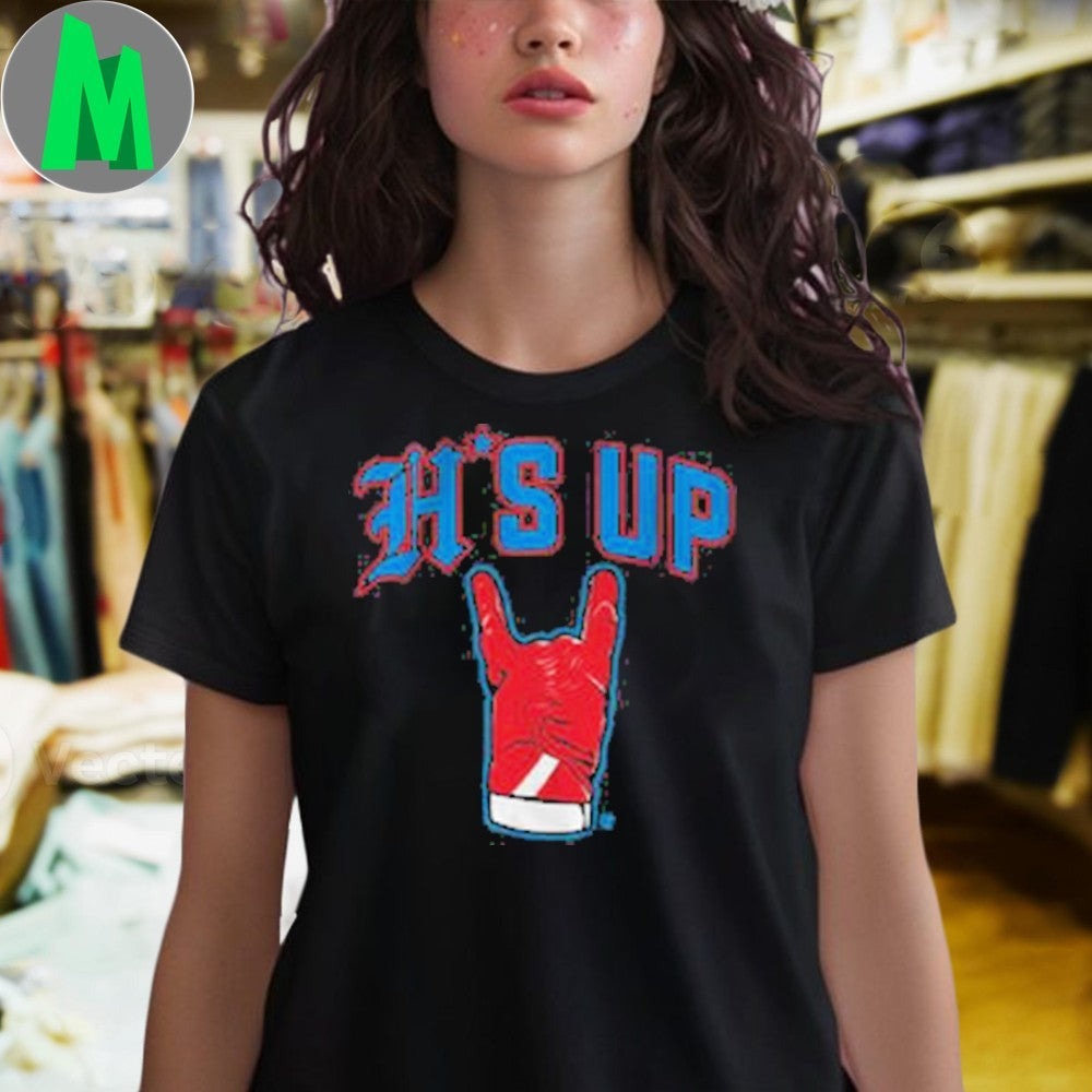 BreakingT Houston Black H’s Up Shirt