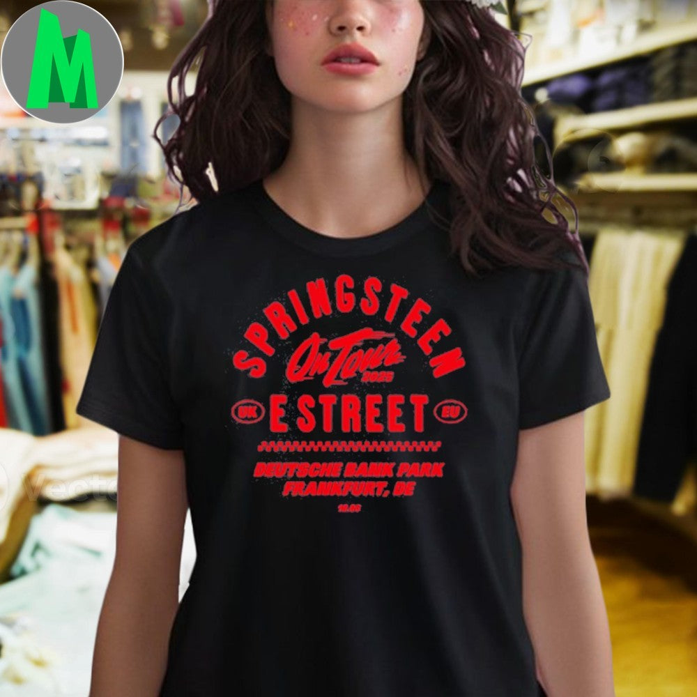 Bruce Springsteen & E Street Band Frankfurt 2025 Concert T-Shirt