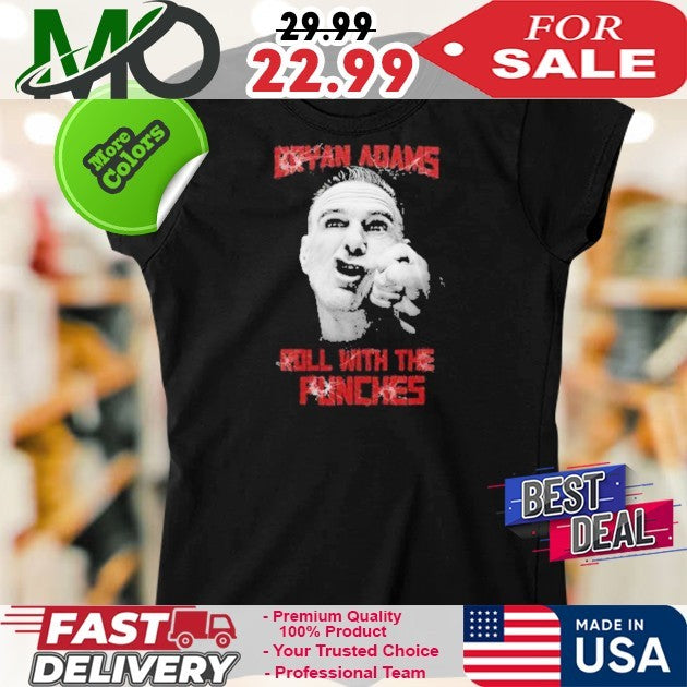 Bryan Adams Roll With The Punches Shirt