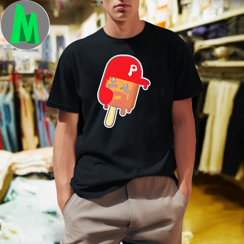 Bryce Pop Ice Cream Baseball Parody Bryce Harper Philadelphia Phillies T-shirt