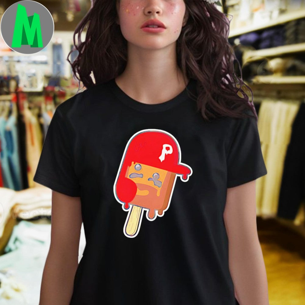 Bryce Pop Ice Cream Baseball Parody Bryce Harper Philadelphia Phillies T-shirt