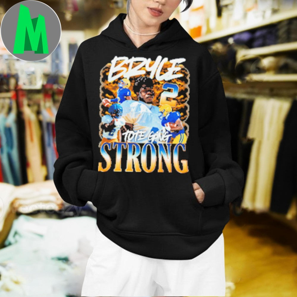 Bryce Strong #2 Football Player Totem Gang Graphic T-Shirt