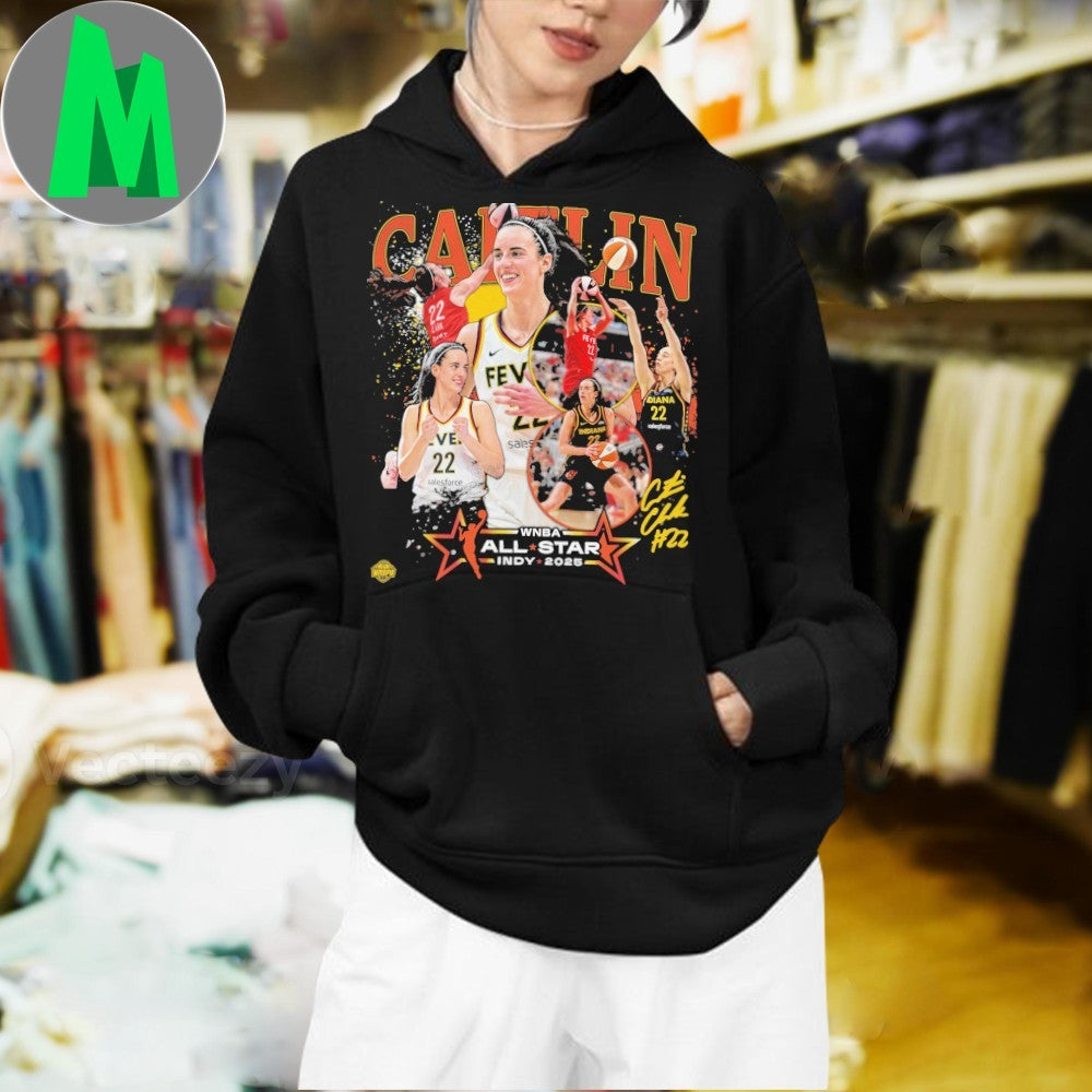 Caitlin Clark 2025 WNBA All-Star Game #22 Indiana Fever Fan Shirt