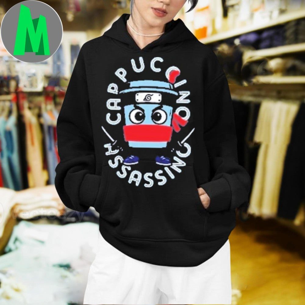 Cappuccino Assassino Ninja Coffee Shirt