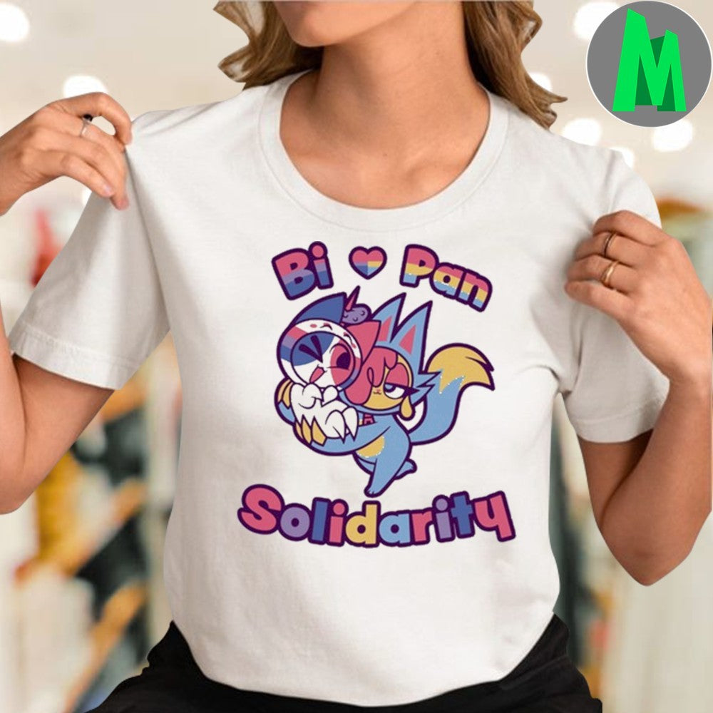 Chikn Nuggit Bi Pan Solidarity Pride Shirt
