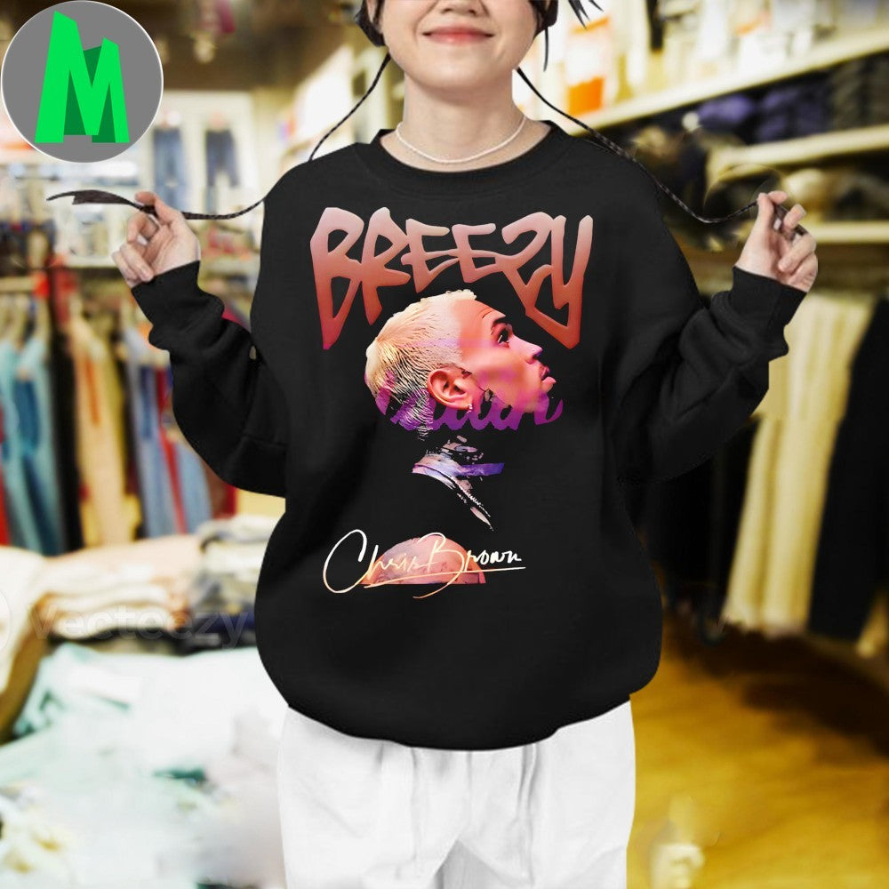 Chris Brown Breezy Bowl Xx 2025 Concert Graphic Shirt