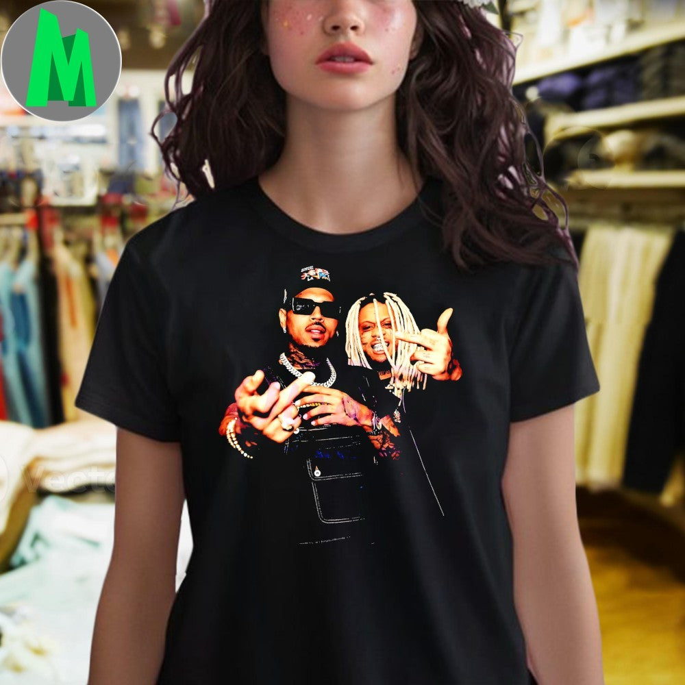 Chris Brown Trippie Redd Rap Collab Hip Hop Music Shirt