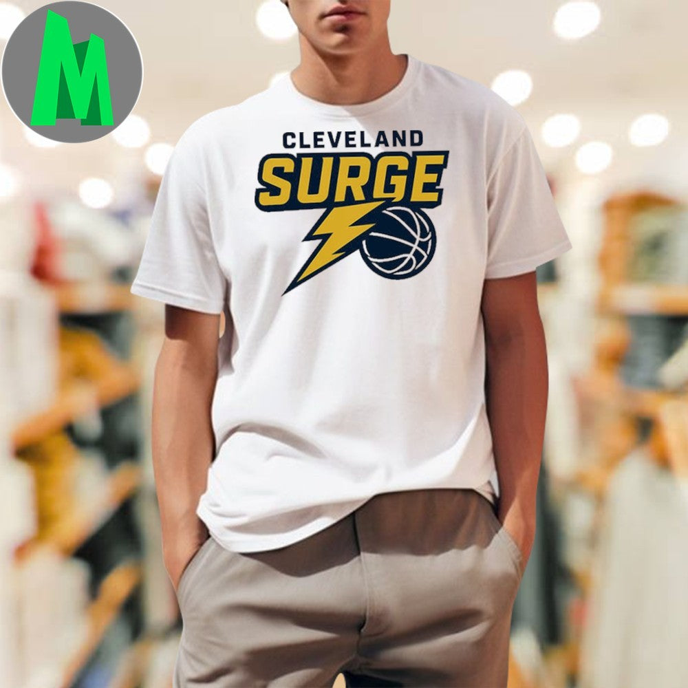 Cleveland Surge Basketball Team Logo Shirt