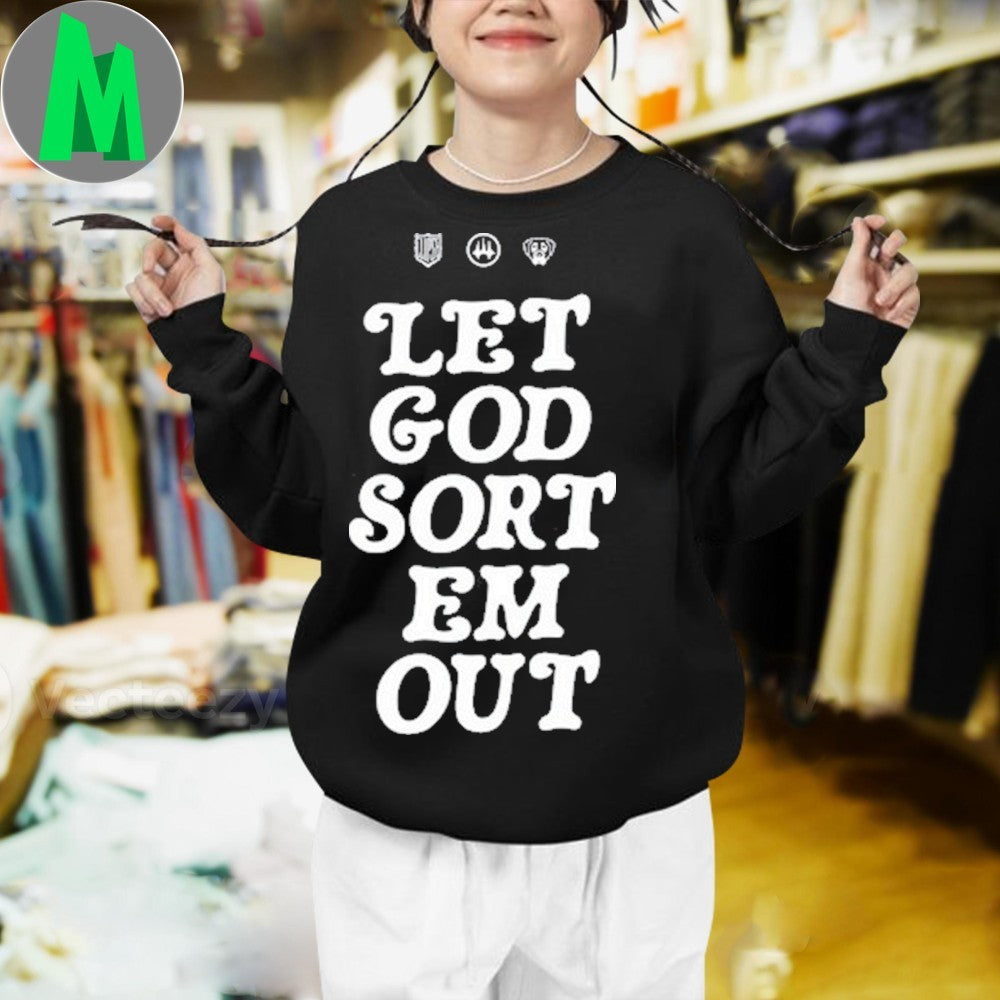 Clipse Verdy X Clipse Let God Sort Em Out Box Set 4 Shirt