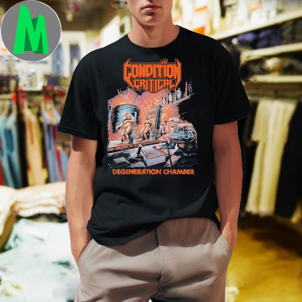 Condition Critical Degeneration Chamber Metal Band T-Shirt