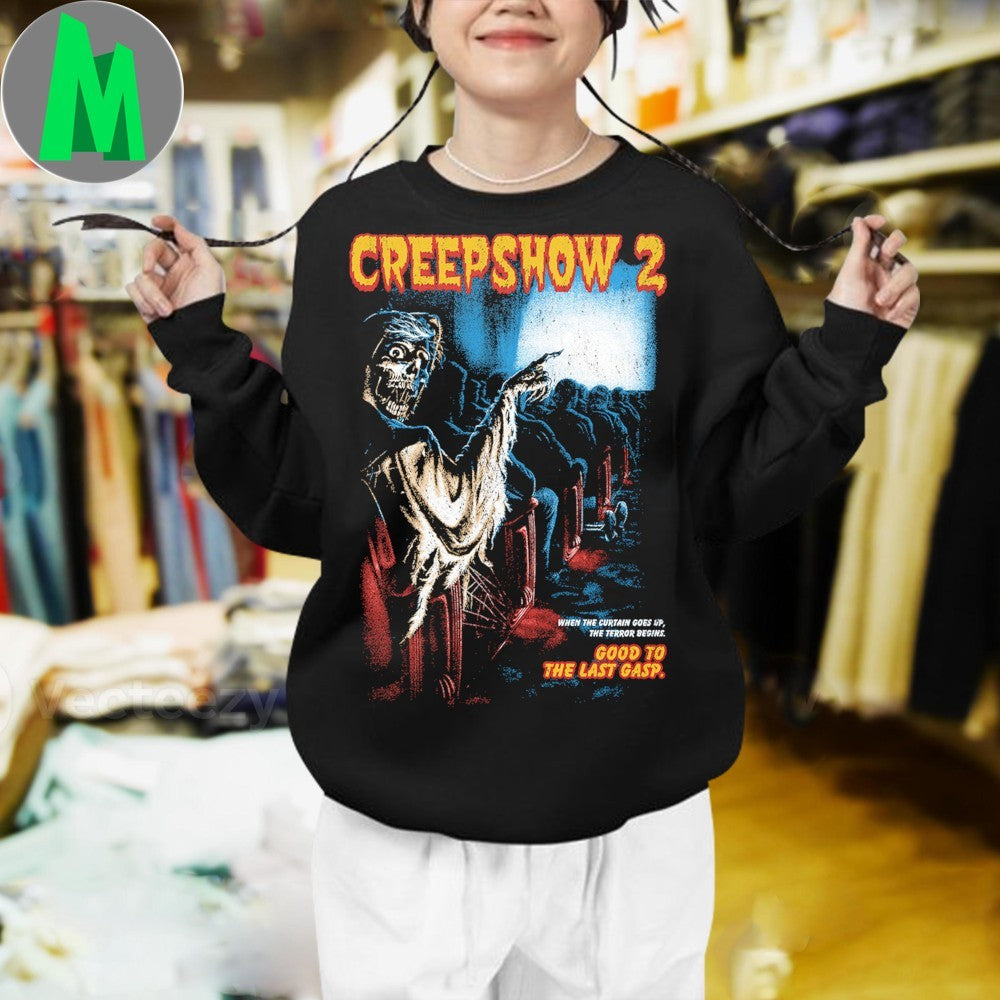 Creepshow 2 Good to the Last Gasp Classic Horror Movie Poster T-Shirt