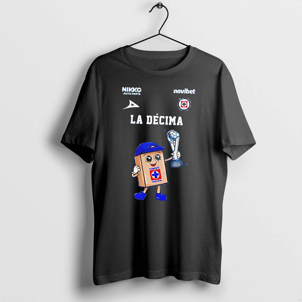 Official Cruz Azul La Decima Liga Mx Campeones 2026 Tee T Shirts Jpg