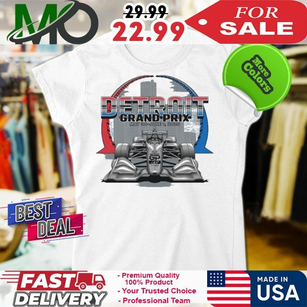 Detroit Grand Prix City Hart Plaza May 30 June 1 2025 Shirt
