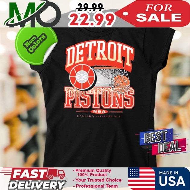 Detroit Pistons NBA Eastern Conference 2025 Shirt