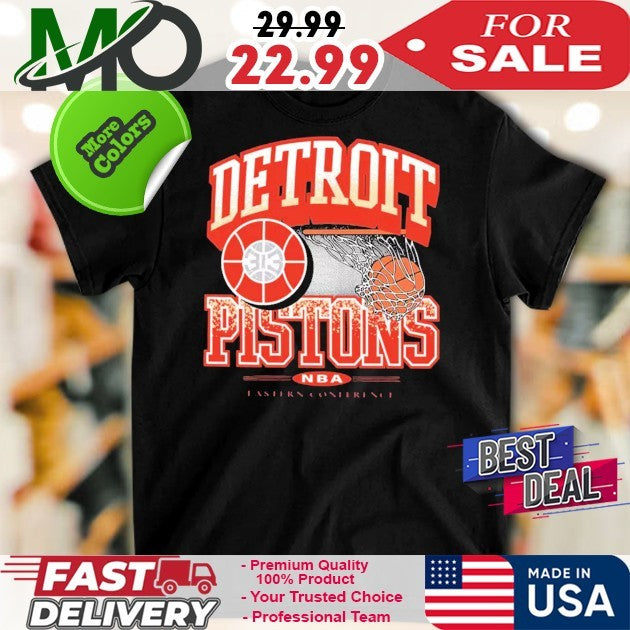 Detroit Pistons NBA Eastern Conference 2025 Shirt