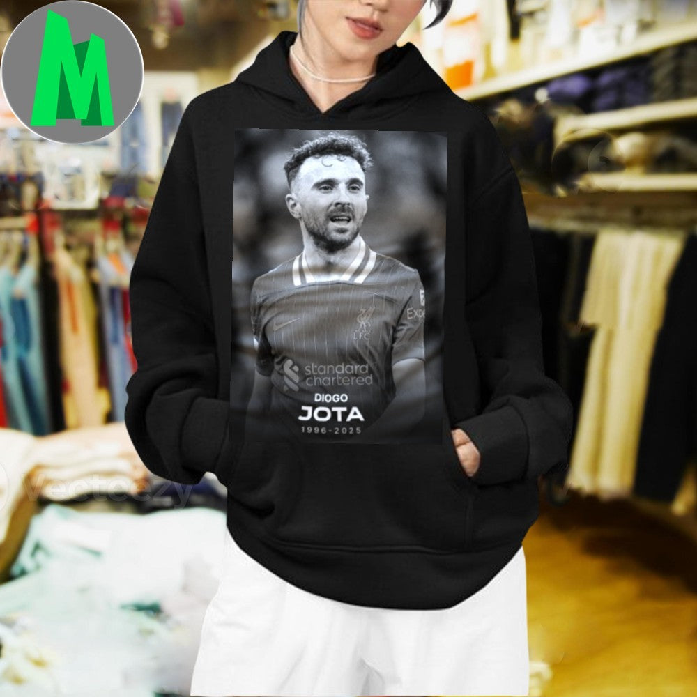 Diogo Jota 1996-2025 Tribute Fan T-Shirt