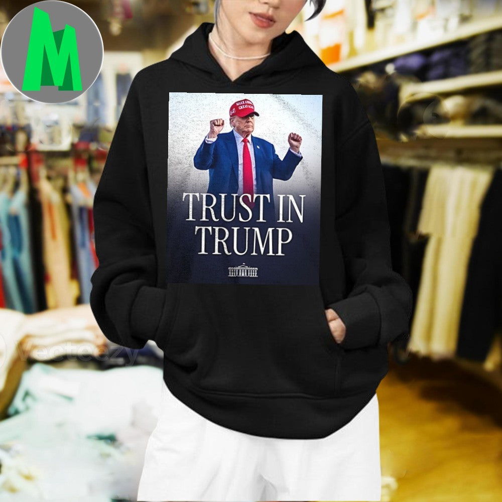 Donald Trump Trust In Trump Political Graphic T-Shirt