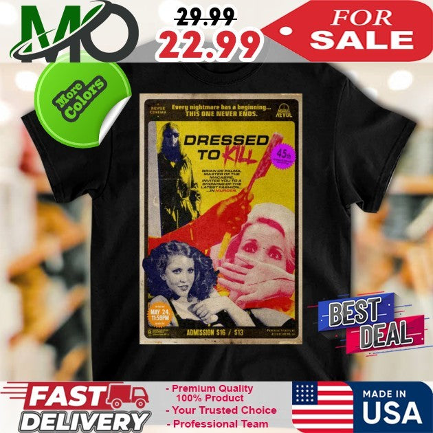 Dressed To Kill Master Of Time Poster May 24 2025 Graphic T-Shirt