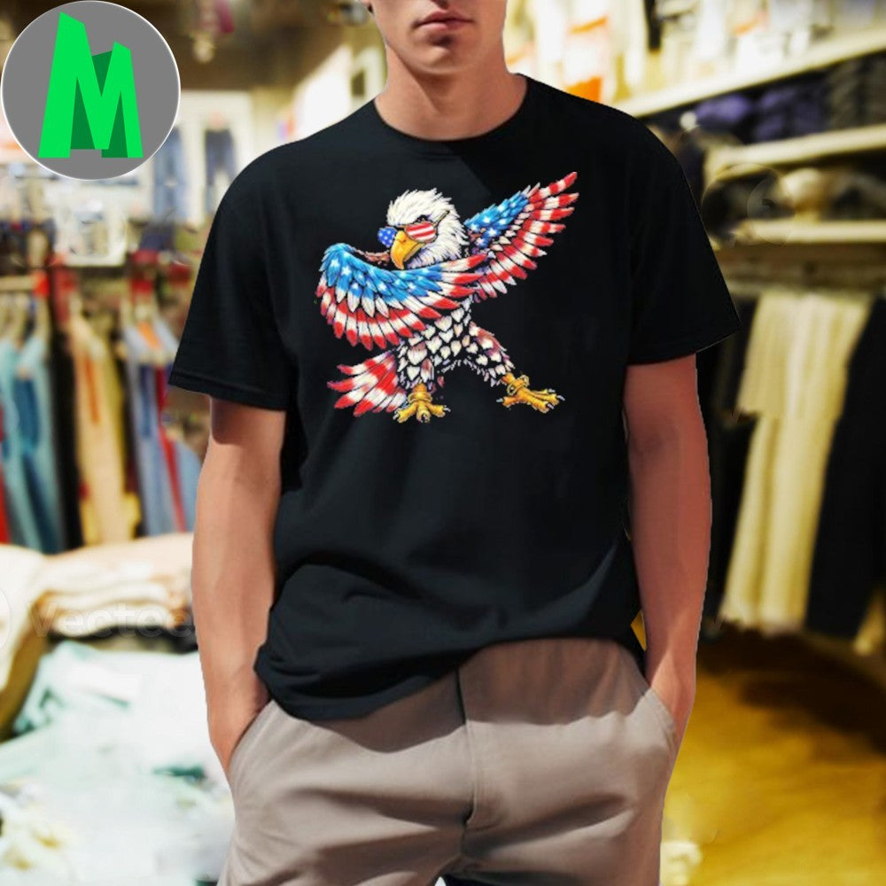 Eagle American Bald Eagle 4th of July Shirt