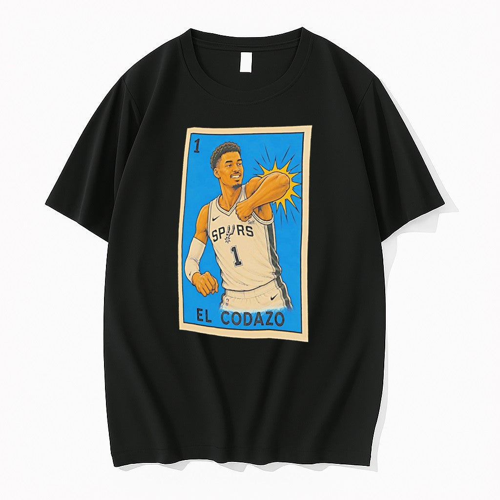 Official El Codazo Victor Wembanyama San Antonio Spurs Tee T Shirts Jpg