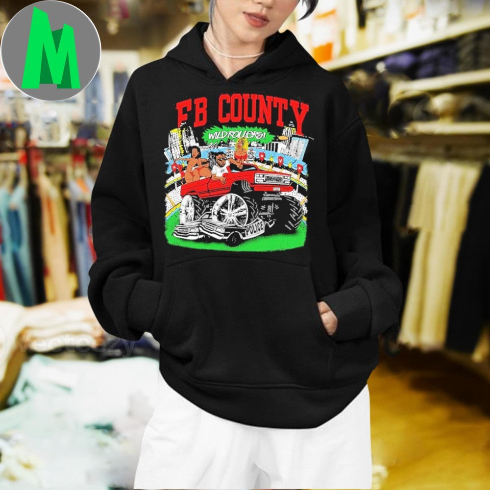 FB County Wild Rollers Monster Truck Shirt