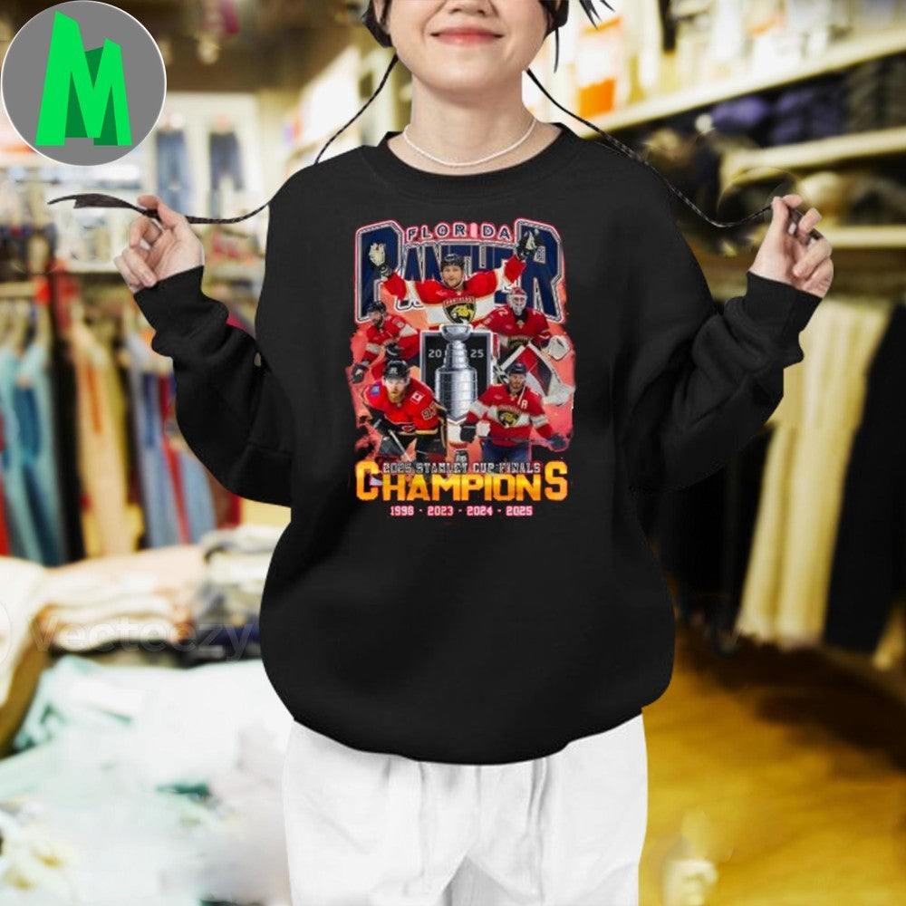 Florida Panthers 2025 Stanley Cup Finals Champions Shirt
