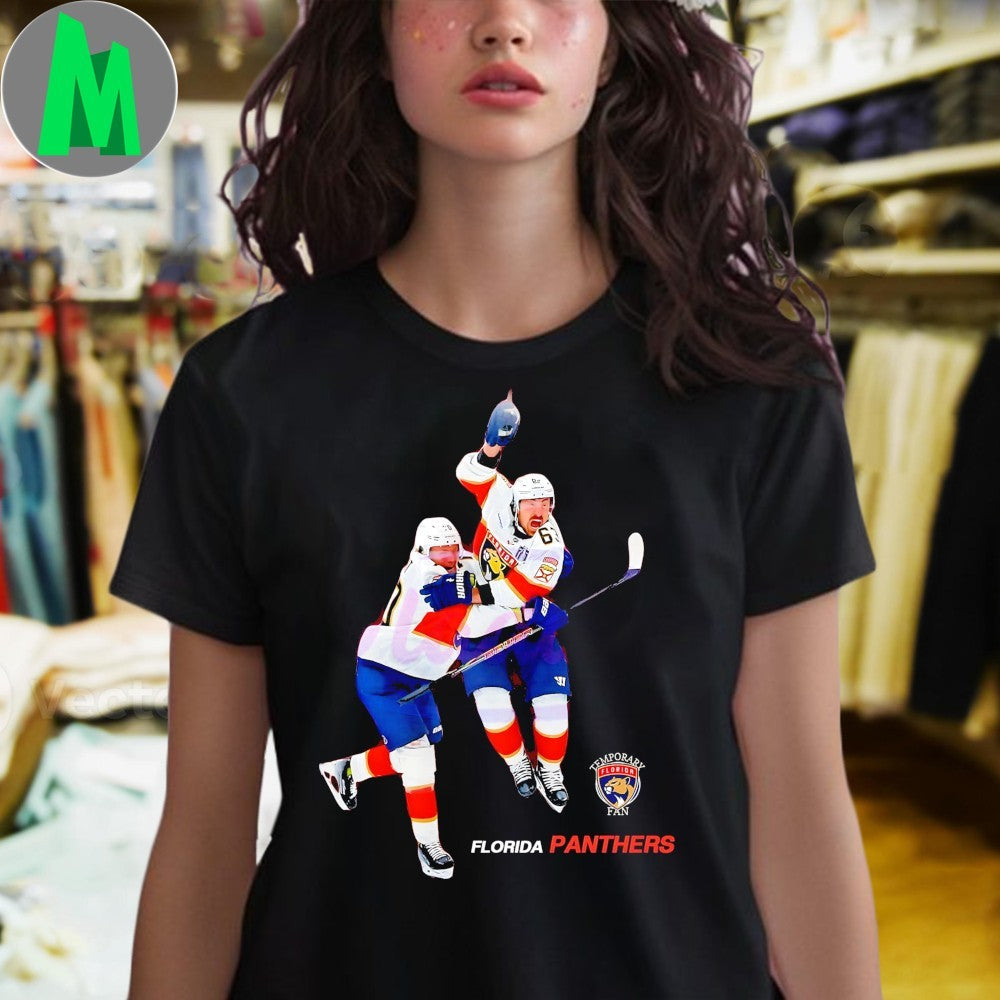 Florida Panthers Celebration Victory Hockey Team Shirt