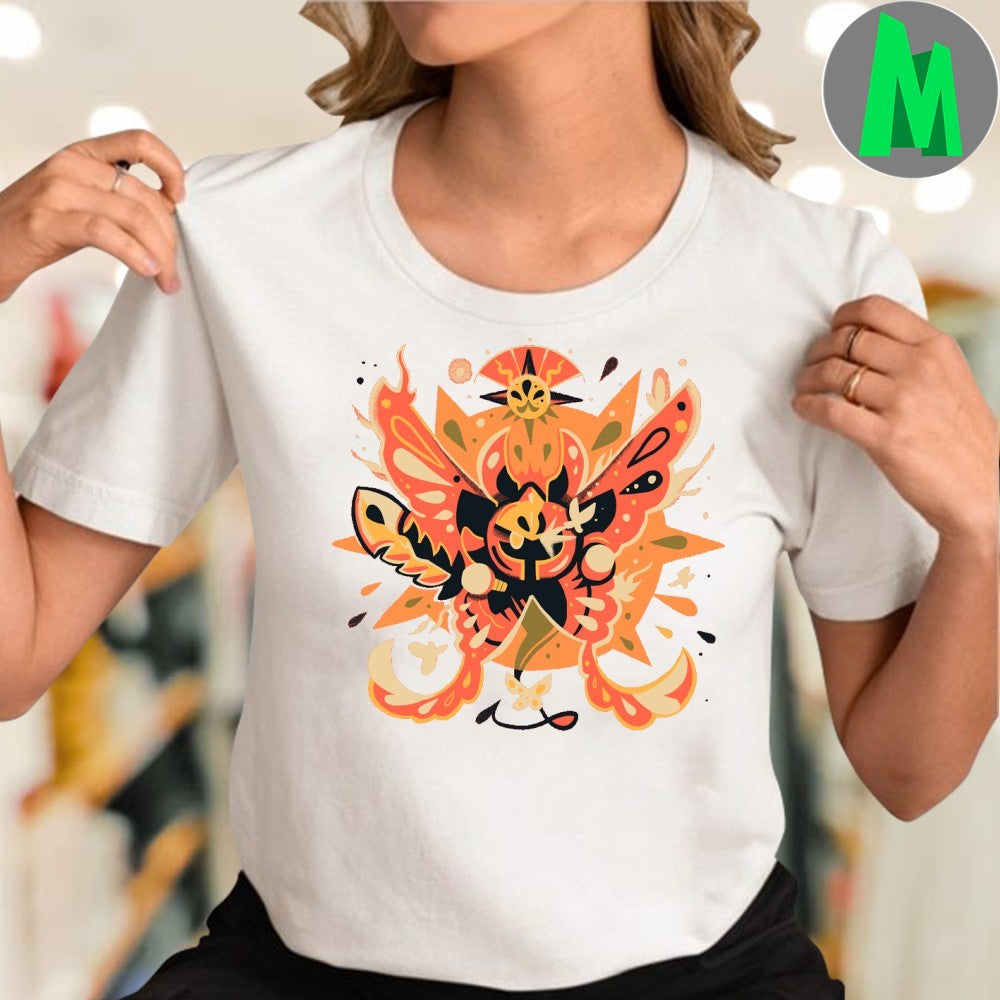 Fly By Knight Abstract Fantasy Creature Graphic T-Shirt