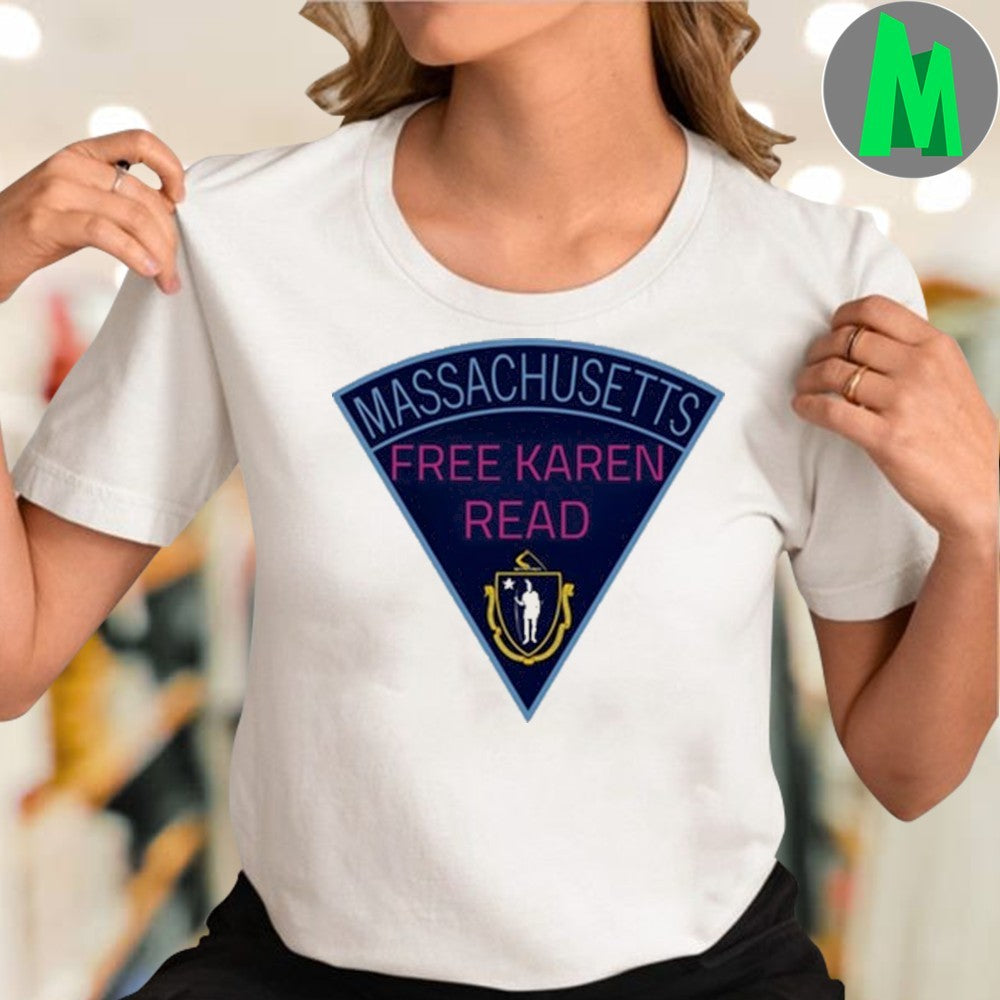 Free Karen Read Massachusetts Shield Shirt