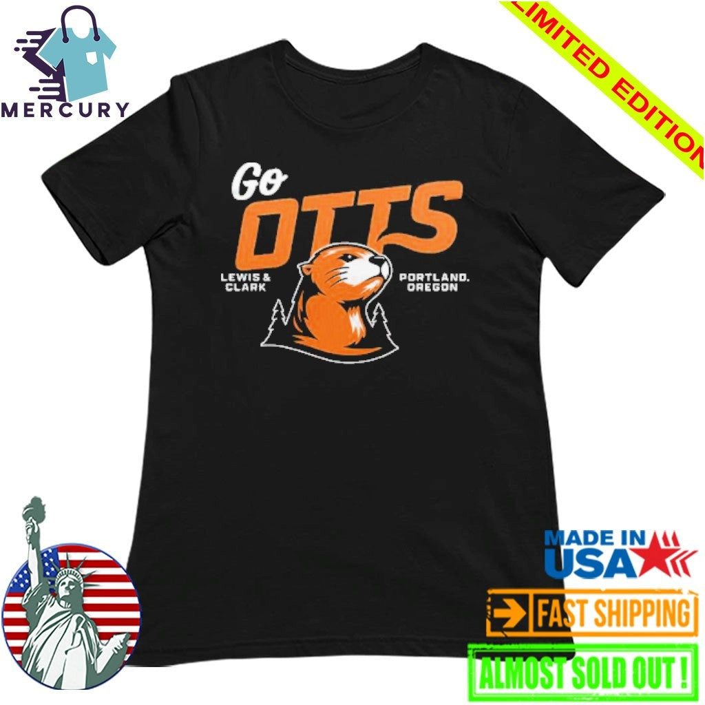 Go Otts Lewis & Clark Pioneers River Otters Shirt