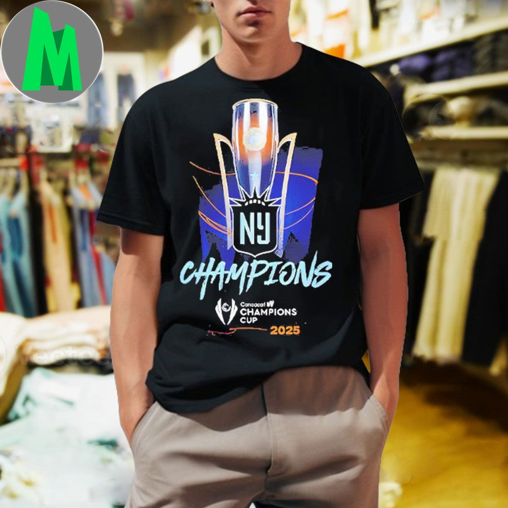 Gotham FC 2025 Concacaf W Champions Cup Winners T-Shirt Soccer Champions Fan Apparel