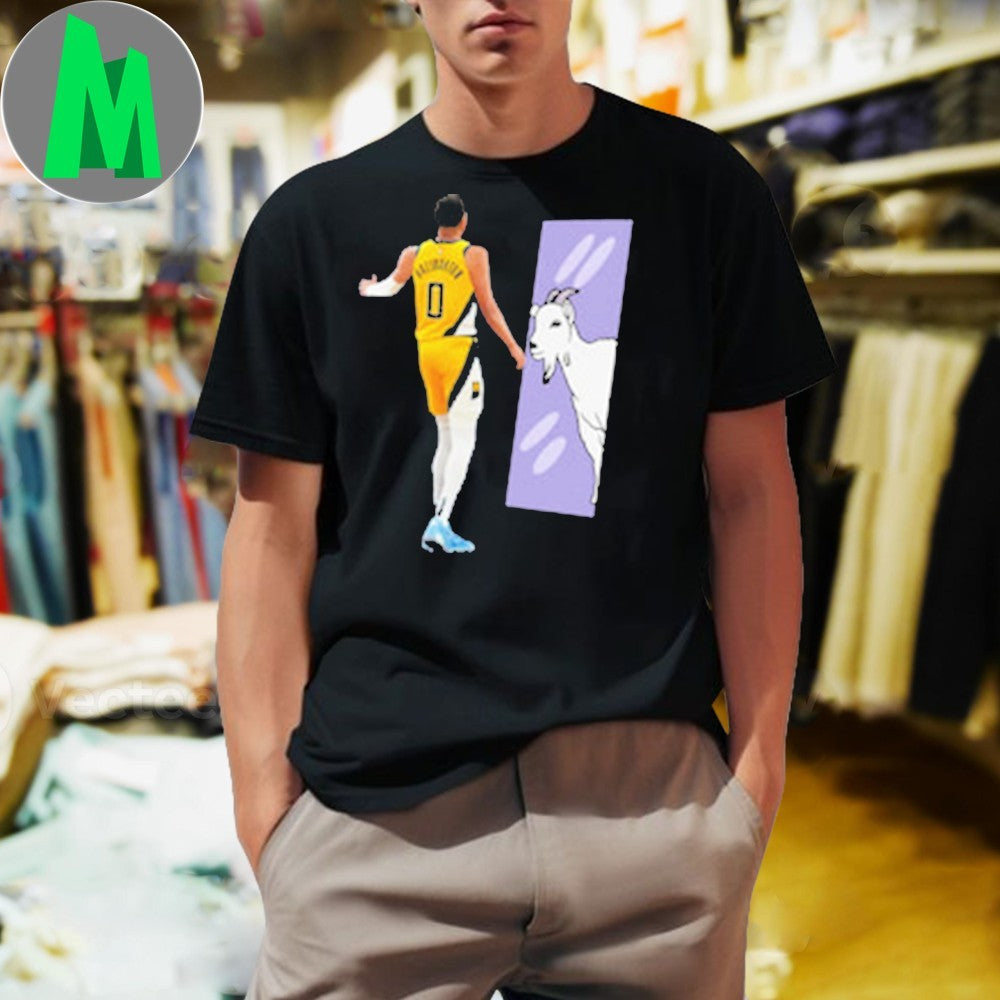 Hali Washington GOAT Basketball Player Mirror Shirt