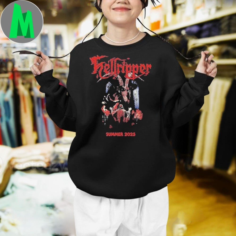 Hellripper Summer Tour 2025 Mystic Festival Metal Band Concert Fan T-Shirt