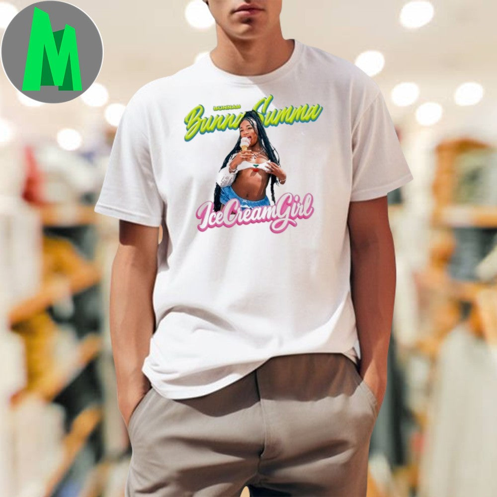Honeybunsecrets Bunnab Bunna Summa Ice Cream Girl Shirt