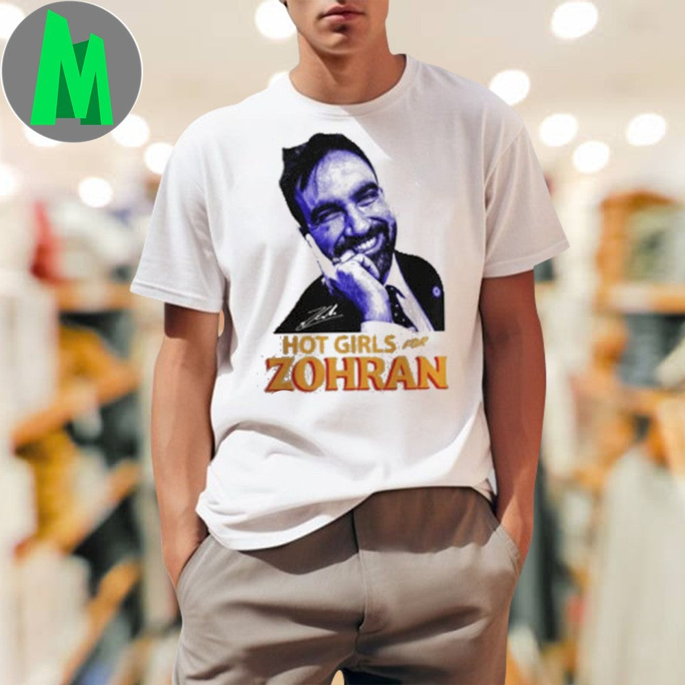 Girls For Zohran Mamdani Vintage Campaign T-Shirt
