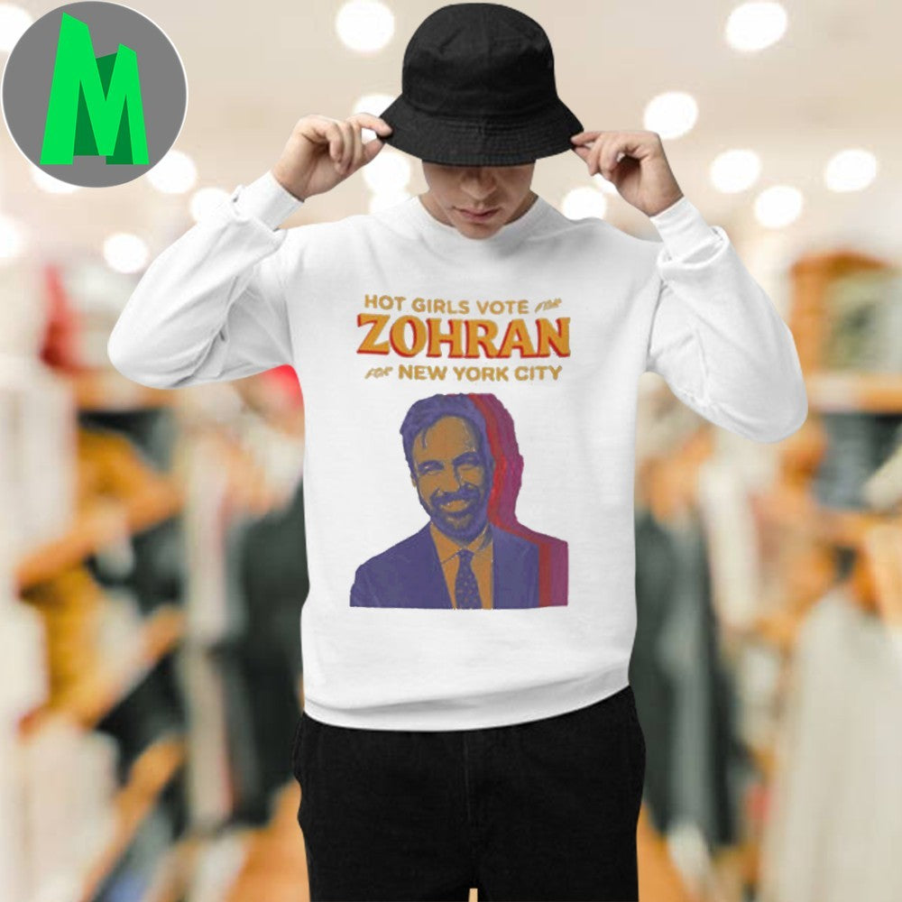 Girls Vote For Zohran NYC Mayor 2025 Campaign Shirt