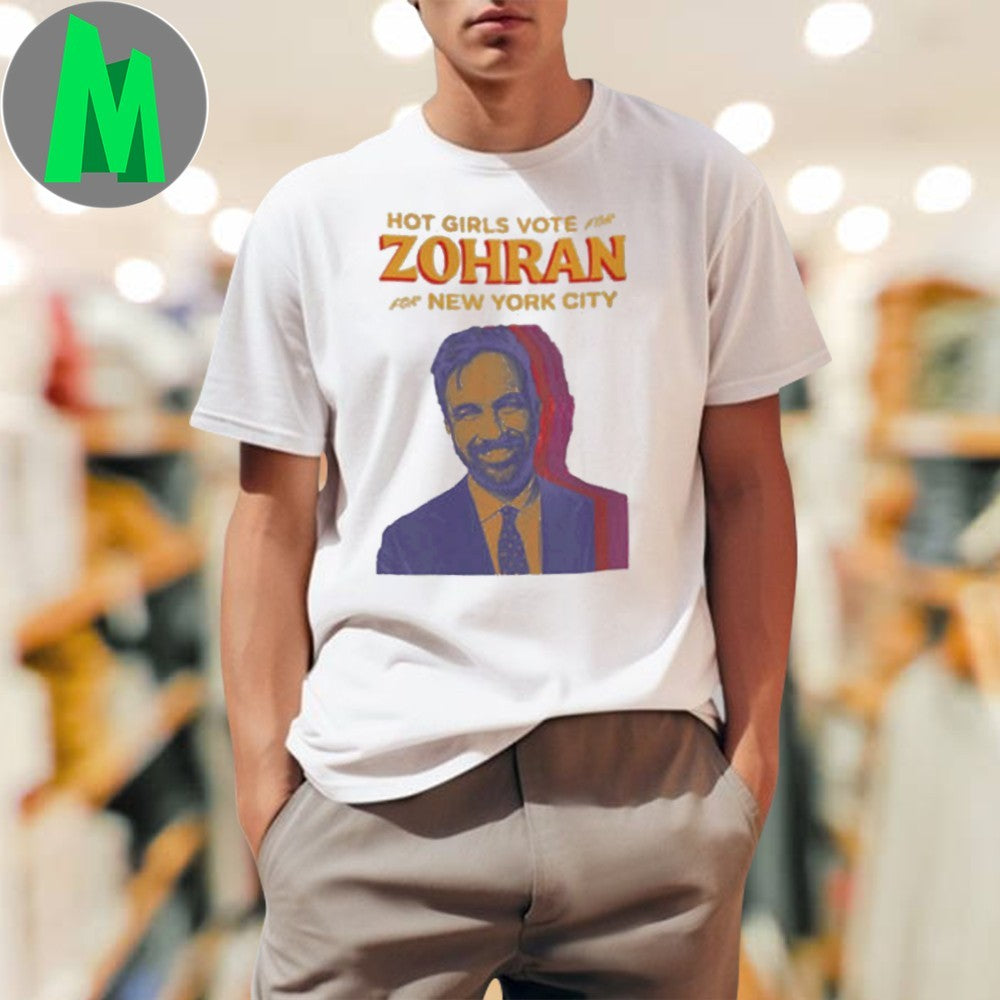 Girls Vote For Zohran NYC Mayor 2025 Campaign Shirt