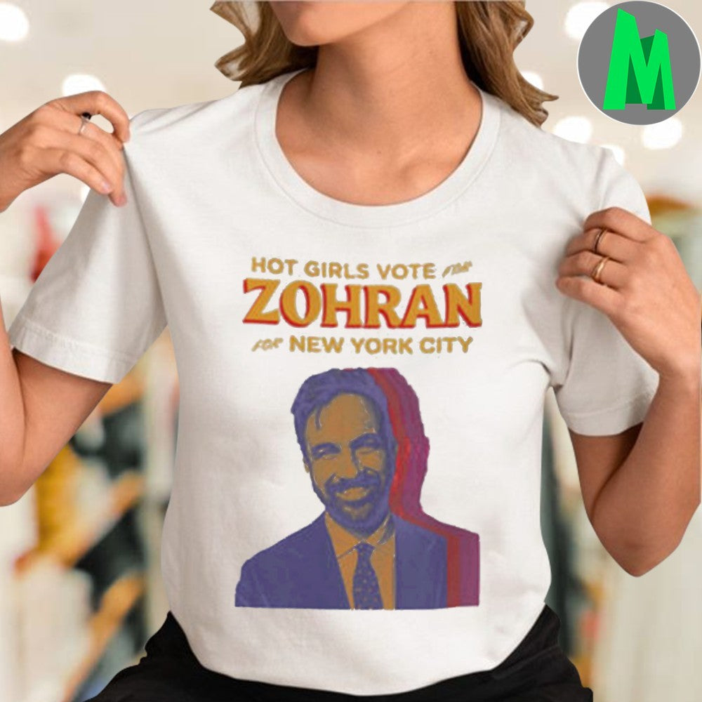 Girls Vote For Zohran NYC Mayor 2025 Campaign Shirt