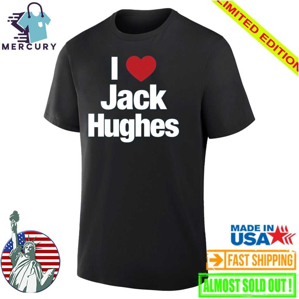 I Love Jack Hughes Shirt