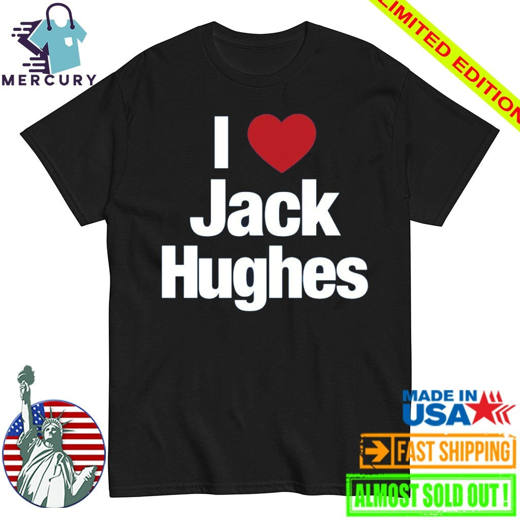 I Love Jack Hughes Shirt