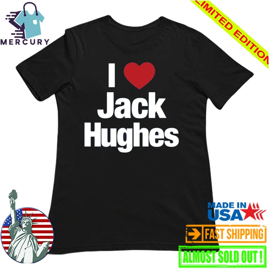 I Love Jack Hughes Shirt