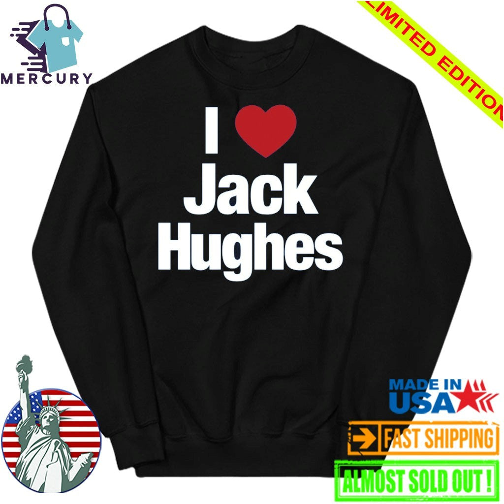 I Love Jack Hughes Shirt
