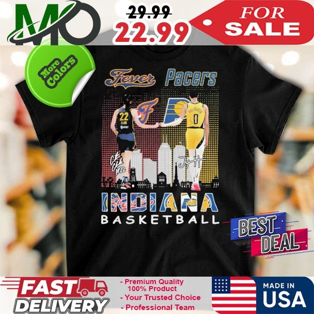 Indiana Fevers And Pacers Basketball 2025 Shirt
